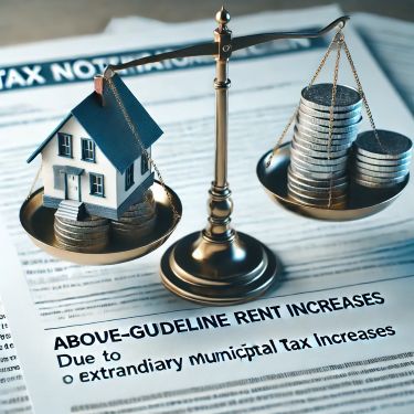 Calculating Above the Guide Line Increases Extraordinary Municipal Tax Increases